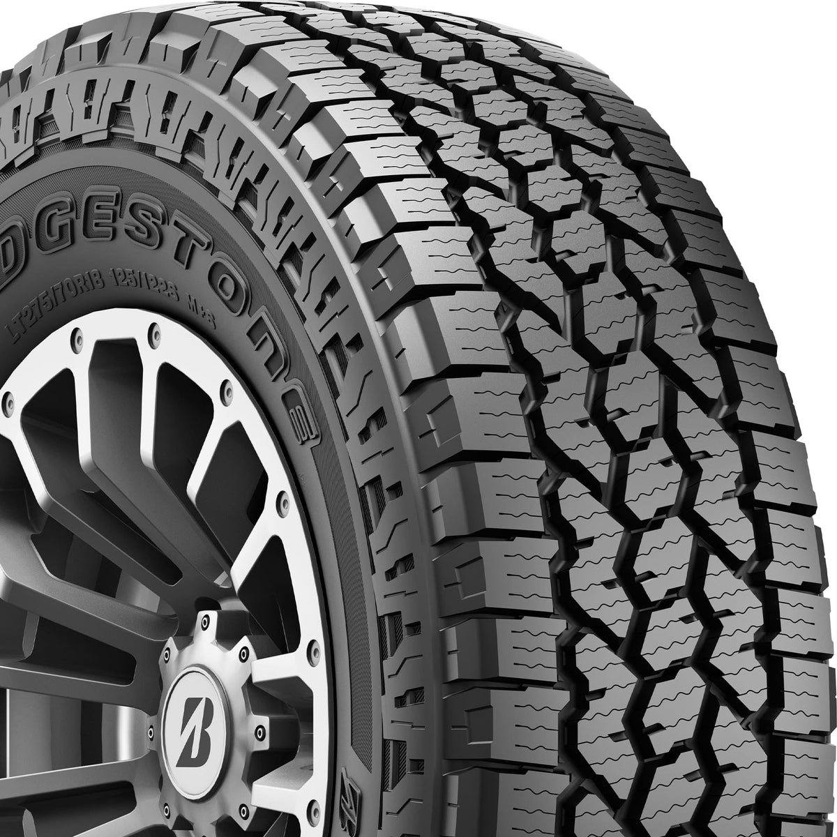Bridgestone LT275/65R18 DUELER A/T ASCENT BL - 123S 10PR 3PMS All-Weather