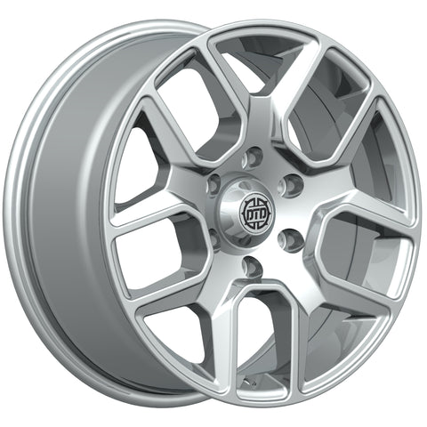 DTD NORDIK Satin Silver Alloy NORDIK_S 20X80 6x135