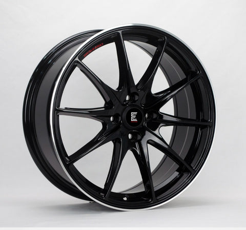 Evolution 5203 19X8.5 5x120 Gloss Black Machined Face