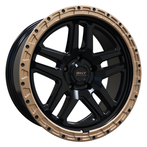 Envy FFT9BRB-F-FFT-9 GLOSS BLACK 17X80 5x108
