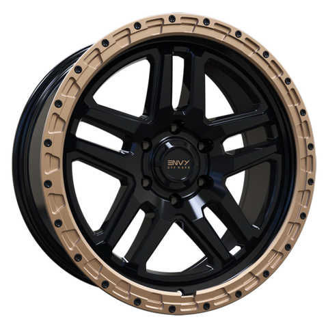 Envy FFT9BRB-F-FFT-9 GLOSS BLACK 20X85 6x135