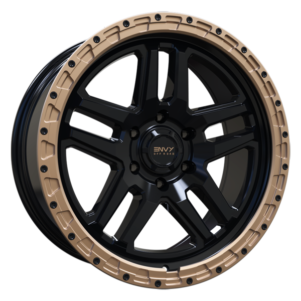 Envy FFT9BRB-LT-FFT-9 GLOSS BLACK 18X85 6x139.7