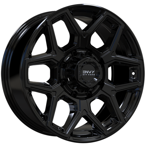 Envy ET8SB-G-ET-8 SATIN BLACK 18X85 8x180