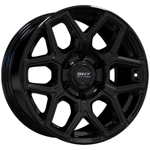 Envy ET8SB-U-ET-8 SATIN BLACK 17X85 6x139.7