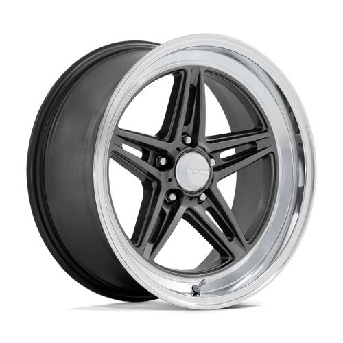 20x10 | 5x5.0 | 6 | 78.10 | American Racing Vintage | ANTHRACITE W DIAMOND CUT LIP VN514AD20105006