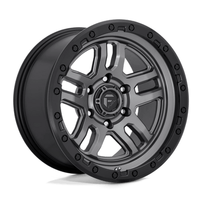 17x9 | 6x5.5 | 1 | 106.10 | Fuel 1PC | MATTE GUN METAL BLACK BEAD RING D70117908450