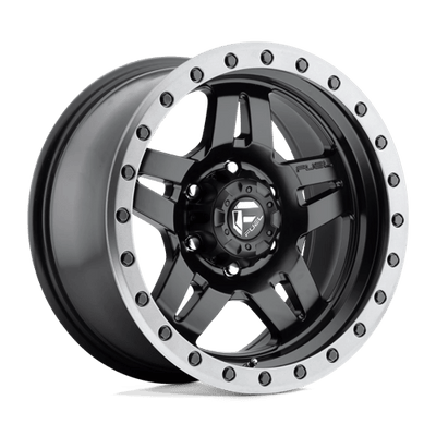 17x8.5 | 6x5.5 | -6 | 108.00 | Fuel 1PC | MATTE BLACK GUN METAL RING D55717858345