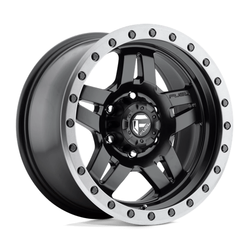 17x8.5 | 6x5.5 | -6 | 108.00 | Fuel 1PC | MATTE BLACK GUN METAL RING D55717858345