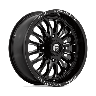 20x7 | 4x137 | 13 | 110.10 | Fuel UTV | GLOSS BLACK MILLED D8212070A644