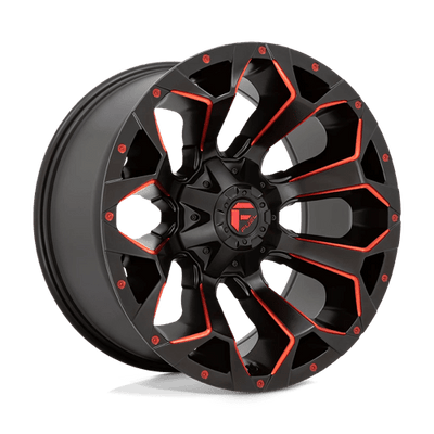17x8.5 | 6x120 | 14 | 66.90 | Fuel 1PC | MATTE BLACK RED MILLED D78717859452
