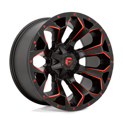 17x8.5 | 6x120 | 14 | 66.90 | Fuel 1PC | MATTE BLACK RED MILLED D78717859452
