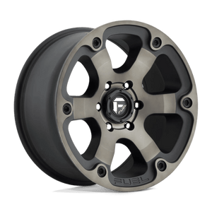 20x10 | 5x5.0 | -18 | 78.10 | Fuel 1PC | MATTE BLACK DOUBLE DARK TINT D56420007347