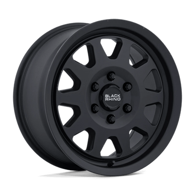 17x8 | 6x130 | 45 | 84.10 | Black Rhino Hard Alloys | MATTE BLACK 1780SDM456130B84A