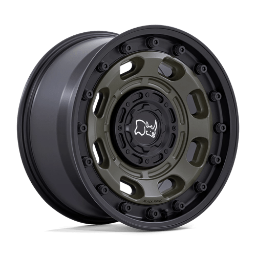 18x9 | 6x135 5.5 | 0 | 106.10 | Black Rhino | OLIVE DRAB GREEN W BLACK LIP BR007EB18906700