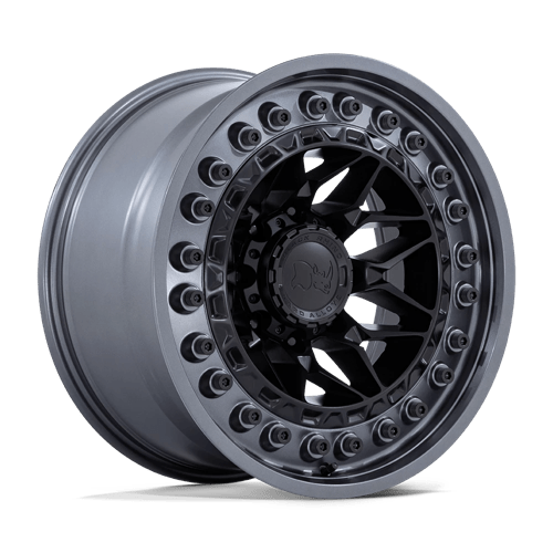 18x9 | 8x6.5 | 20 | 125.10 | Black Rhino Hard Alloys | MATTE BLACK W GUNMETAL LIP BR008MA18908020