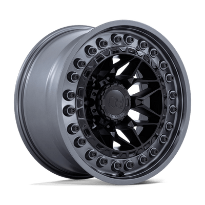 18x9 | 8x6.5 | 20 | 125.10 | Black Rhino Hard Alloys | MATTE BLACK W GUNMETAL LIP BR008MA18908020
