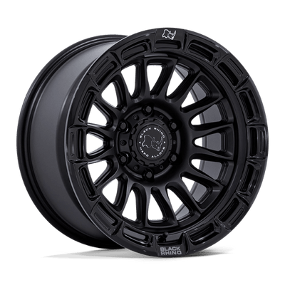 20x9 | 6x5.5 | 1 | 106.10 | Black Rhino Hard Alloys | MATTE BLACK W GLOSS BLACK LIP BR025MB20906801