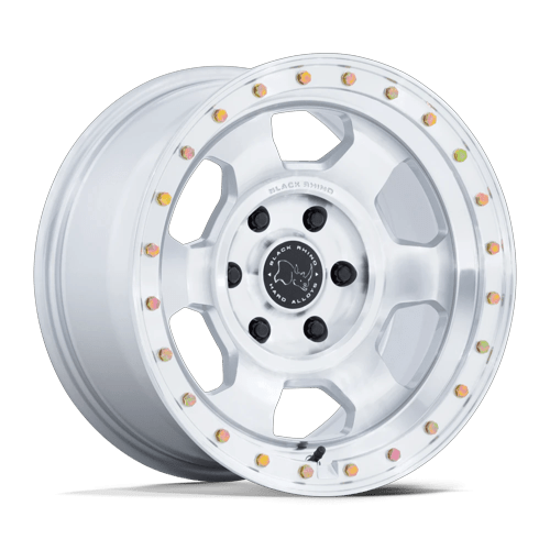 17x8.5 | 6x5.5 | 0 | 106.10 | Black Rhino Hard Alloys | GLOSS SILVER W MACHINED FACE BR029SD17856800