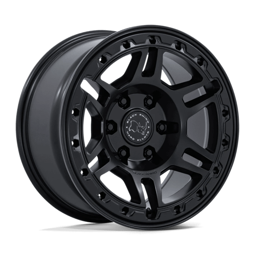 17x8.5 | 6x5.5 | 25 | 106.10 | Black Rhino Hard Alloys | MATTE BLACK BR039MX17856825
