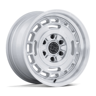 17x8.5 | 6x5.5 | 0 | 106.10 | Black Rhino Hard Alloys | GLOSS SILVER W MACHINED FACE BR600SD17856800