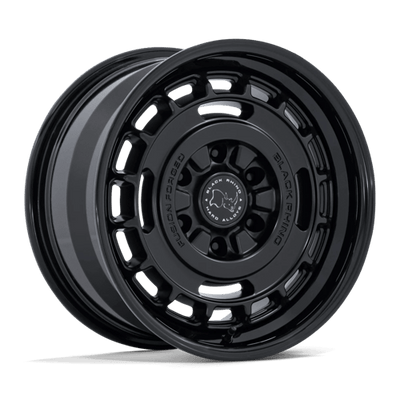 17x8.5 | 6x5.5 | 25 | 106.10 | Black Rhino Hard Alloys | MATTE BLACK W GLOSS BLACK LIP BR600MB17856825