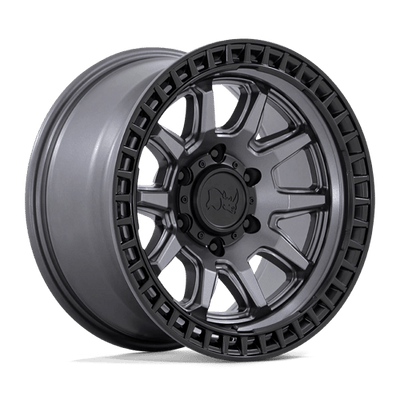17x8.5 | 6x5.5 | 0 | 106.10 | Black Rhino Hard Alloys | MATTE GUNMETAL W MATTE BLACK LIP BR001AB17856800