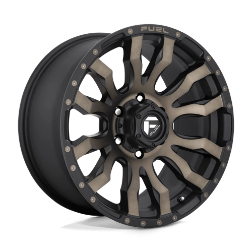 20x10 | 5x5.0 | -18 | 71.50 | Fuel 1PC | MATTE BLACK DOUBLE DARK TINT D67420007547