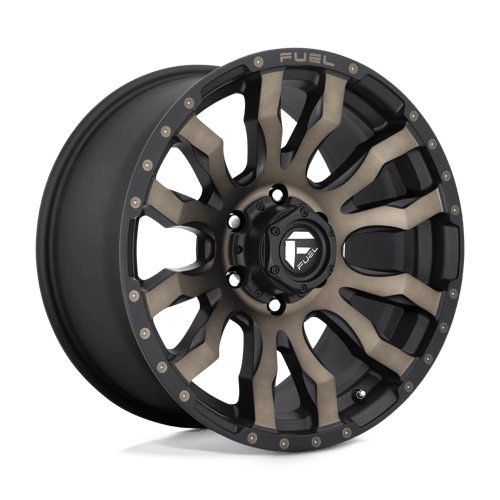 20x10 | 6x5.5 | -18 | 106.10 | Fuel 1PC | MATTE BLACK DOUBLE DARK TINT D67420008447