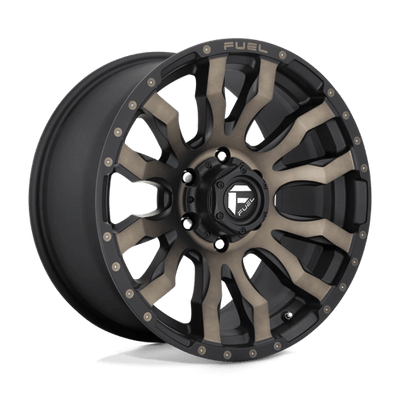 20x9 | 8x6.5 | 1 | 125.10 | Fuel 1PC | MATTE BLACK DOUBLE DARK TINT D67420908250