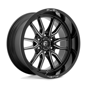 20x9 | 8x180 | 01 | 124.20 | Fuel 1PC | GLOSS BLACK MILLED D76120901850