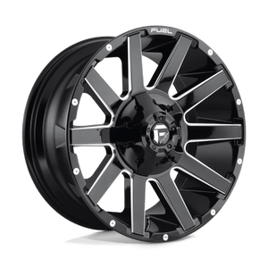 20x9 | 8x180 | 20 | 124.20 | Fuel 1PC | GLOSS BLACK MILLED D61520901857