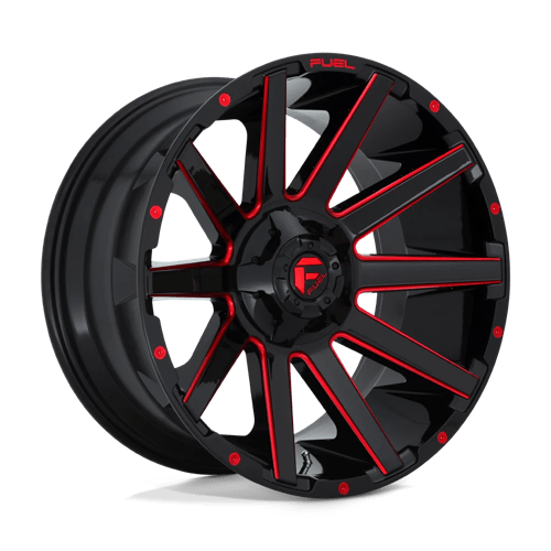 20x10 | 6x135 5.5 | -19 | 106.10 | Fuel 1PC | GLOSS BLACK RED TINTED CLEAR D64320009846