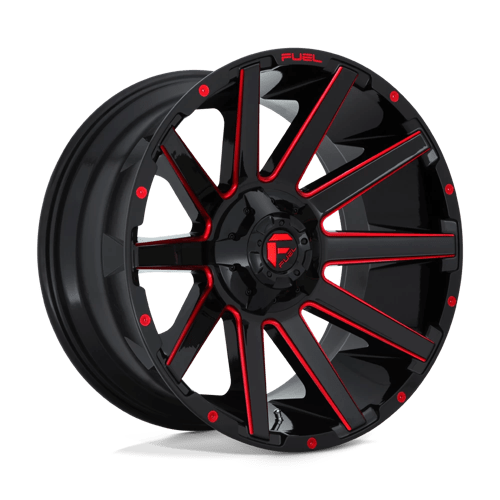 20x9 | 5x4.5 5.0 | 1 | 78.10 | Fuel 1PC | GLOSS BLACK W RED TINT D64320902650