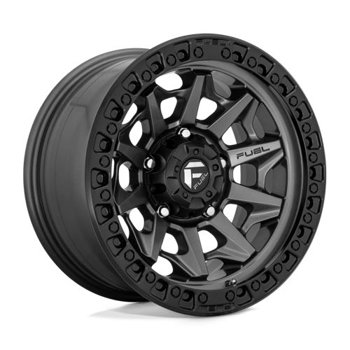 17x9 | 6x5.5 | 01 | 106.10 | Fuel 1PC | MATTE GUN METAL BLACK BEAD RING D71617908450