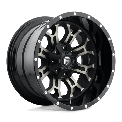 18x9 | 8x6.5 | 1 | 125.10 | Fuel 1PC | GLOSS MACHINED DOUBLE DARK TINT D56118908250