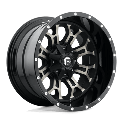 20x9 | 8x6.5 | 1 | 125.10 | Fuel 1PC | GLOSS MACHINED DOUBLE DARK TINT D56120908250