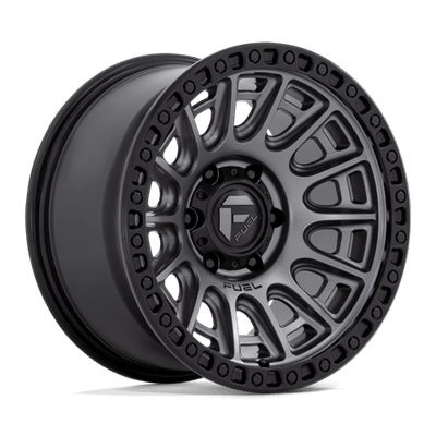 17x9 | 6x5.5 | 1 | 106.10 | Fuel 1PC | MATTE GUNMETAL W BLACK RING D83517908450