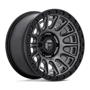 20x9 | 5x5.0 | 1 | 71.50 | Fuel 1PC | MATTE GUNMETAL W BLACK RING D83520907550