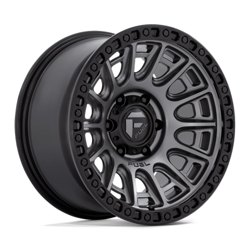 20x9 | 5x5.0 | 1 | 71.50 | Fuel 1PC | MATTE GUNMETAL W BLACK RING D83520907550