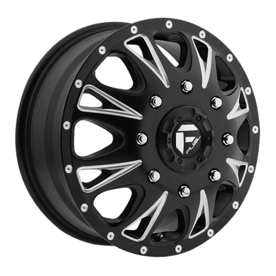17x6.5 | 8x6.5 | 129 | 125.10 | Fuel 1PC | MATTE BLACK MILLED D513176582F