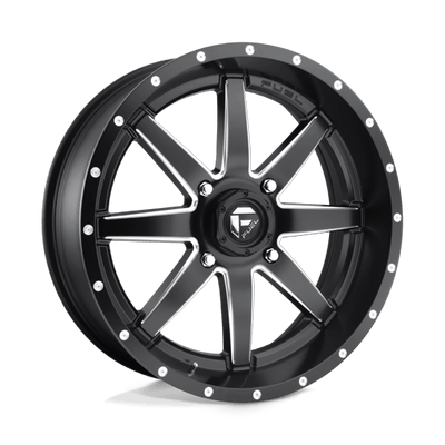 20x7 | 4x137 | 13 | 110.10 | Fuel UTV | MATTE BLACK MILLED D5382070A644