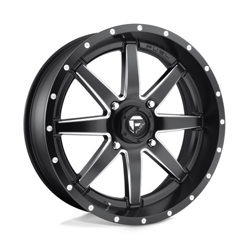 20x7 | 4x137 | 13 | 110.10 | Fuel UTV | MATTE BLACK MILLED D5382070A644