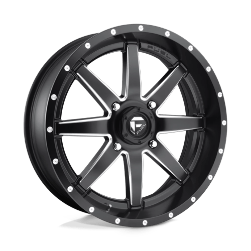 20x7 | 4x137 | 13 | 110.10 | Fuel UTV | MATTE BLACK MILLED D5382070A644