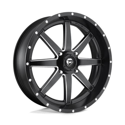 22x7 | 4x137 | 13 | 110.10 | Fuel UTV | MATTE BLACK MILLED D5382270A644