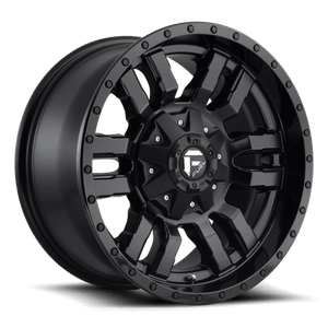 18x8 | 5x110 5.0 | 35 | 72.56 | Fuel 1PC | MATTE BLACK GLOSS BLACK LIP D5961880C159