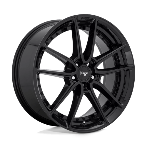 18x8 | 5x4.5 | 40 | 72.56 | Niche 1PC | GLOSS BLACK M223188065+40