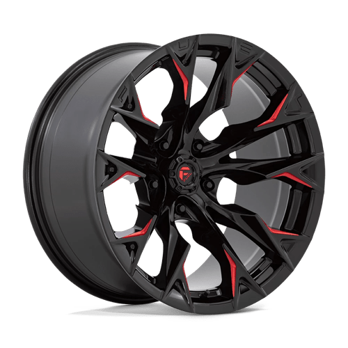 20x10 | 5x5.0 | -18 | 71.50 | Fuel 1PC | GLOSS BLACK MILLED W CANDY RED D82320007547