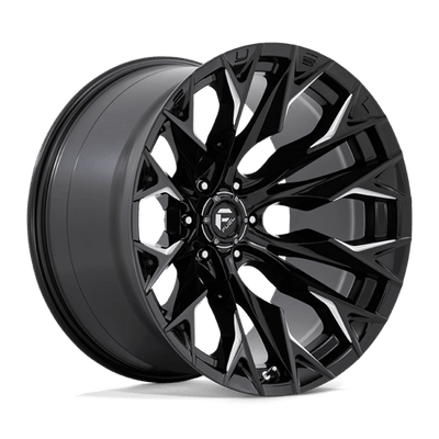 22x12 | 6x5.5 | -44 | 106.10 | Fuel 1PC | GLOSS BLACK MILLED D80322208447