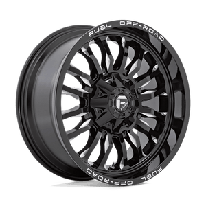 20x10 | 8x180 | -18 | 124.20 | Fuel 1PC | GLOSS BLACK MILLED D79520001847