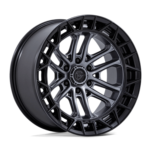 17x9 | 6x135 | -12 | 87.10 | Fuel 1PC | MATTE GUNMETAL W MATTE BLACK LIP FC874AB17906312N